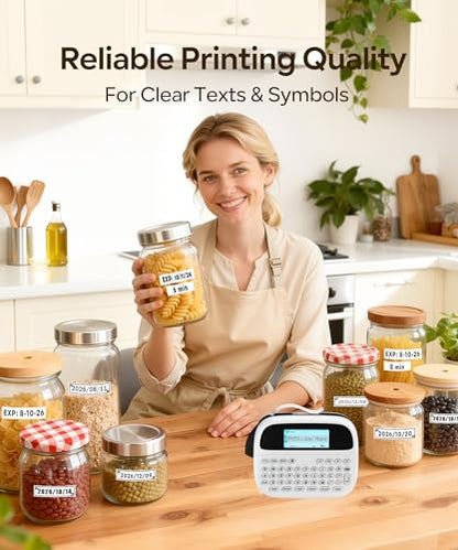 VolenGo M950 Label Maker 203 DPI Portable Inkless Rechargeable Monochrome Label Printer