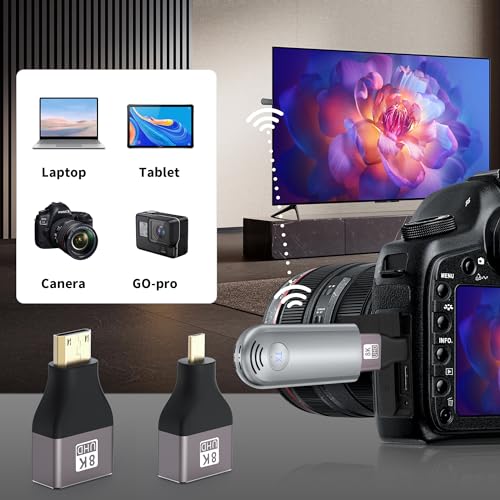 BRAIDOL Wireless HDMI 4K TR30 Plug & Play Video & Audio Receiver/Transmitter