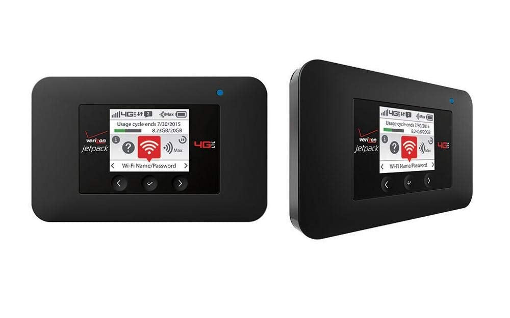 Verizon Jetpack 4G LTE Mobile Hotspot AC791L - 802.11ac - Dual-Band - Black