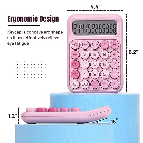 Mr. Pen 6.2" x 4.4" LTNT001M313 Basic LCD Calculator 4.4" Display