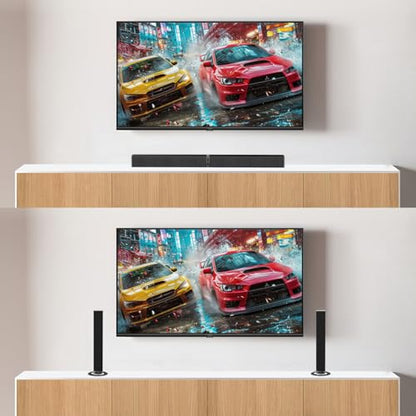 MZEIBO 31" tv soundbar Stereo 80W Soundbar Bluetooth 2.1 Home Theatre