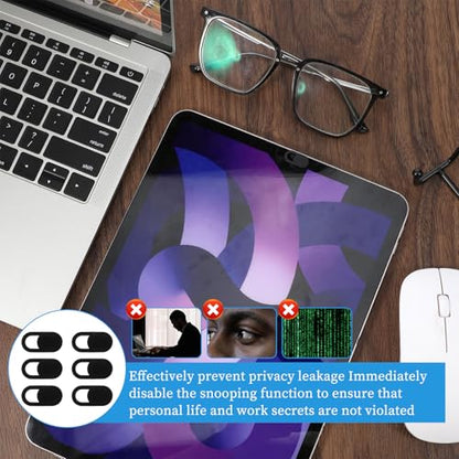 QfwdfcTrenz Flat Webcam Cover 693149 0.02" x 0.02" Universal Privacy Cover