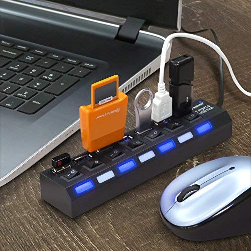 Parts Express 7-Port USB 2.0 Hub Model 689421