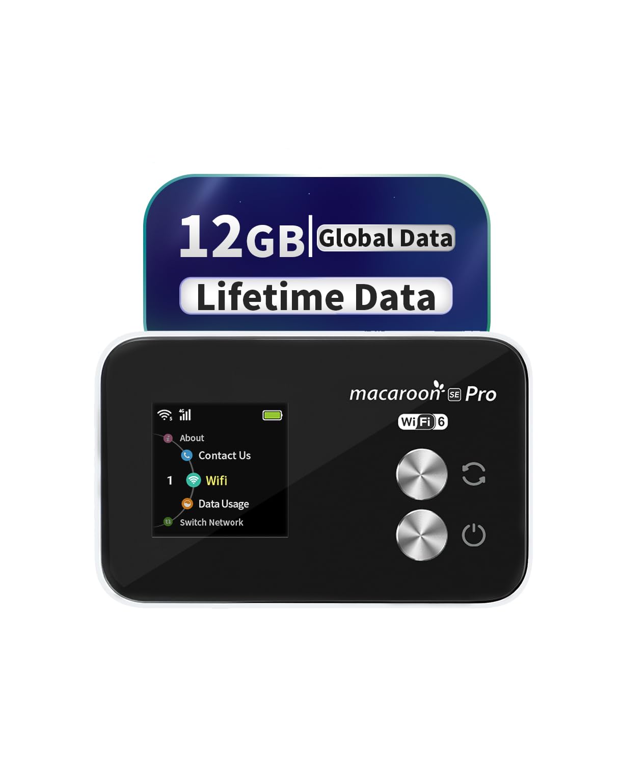 FREEBOT SE Pro Dual-Band 4G Mobile Hotspot 12GB Global Data