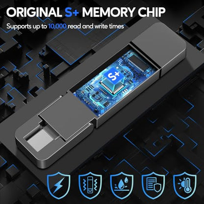 EASTBULL 1TB USB 3.2 Gen 1 Solid State External Drive