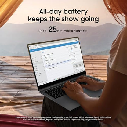 Samsung 16" Galaxy Book5 Pro 360 NP960QHA-KG1US 2880x1800 AMOLED Convertible Laptop