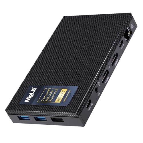 MeLE Mini PC Quieter 4C N150 4K 60Hz SSD Mini Computer