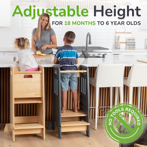 Ocodile 17.7x15.7x36 OC61 Adjustable Toddler Standing Tower