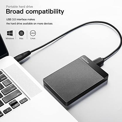 UnionSine 1TB External Hard Drive HDD2510 Portable USB 3.0
