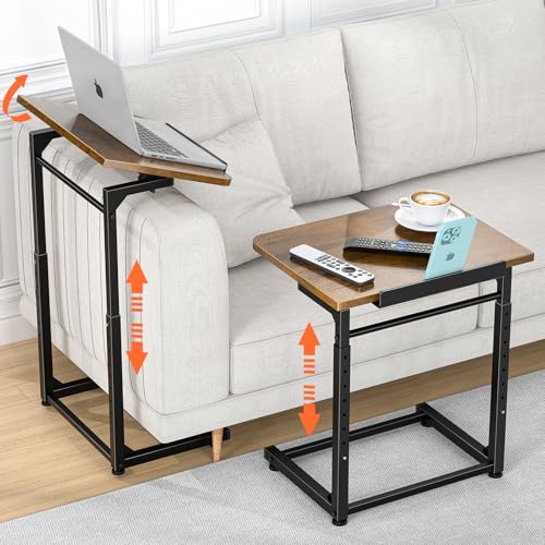 Dataroad Selead 12x16.3x31.5 inches BZ003 Tray Table Indoor Brown