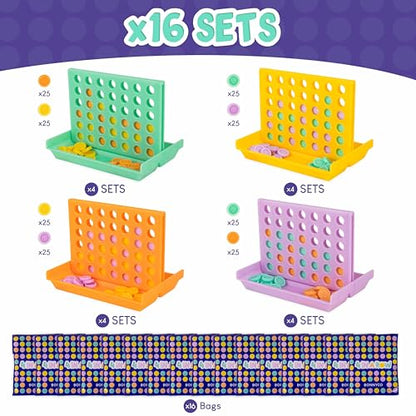 BONNYCO 16 Pack GE0122 Indoor Dexterity Game for Children