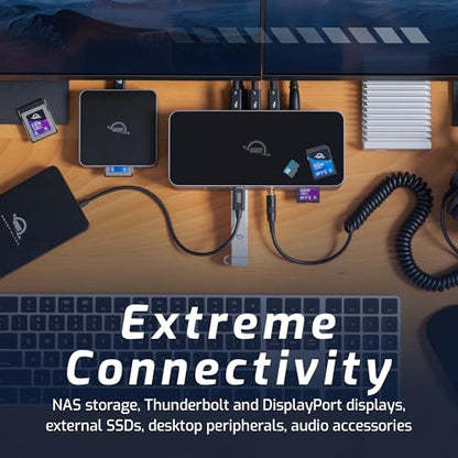 OWC Thunderbolt 5 Dock, 11 Port, 140W Power Delivery, 2.5GbE, SD/microSD Reader