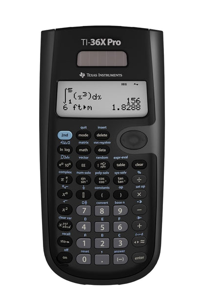Texas Instruments TI-30X Engineering/Scientific Calculator | 2.62" LCD Screen | Battery Powered | Model 36PRO/TBL/1L1