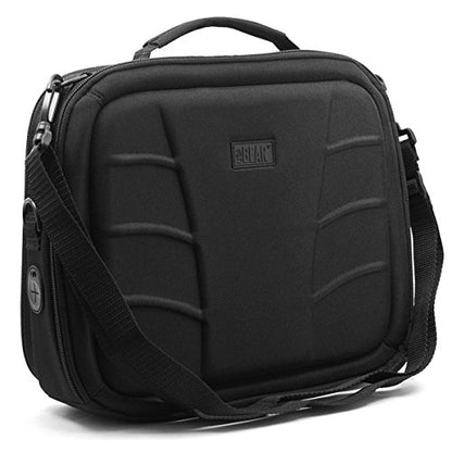 USA GEAR 11.5" x 10" Portable DVD Player Case with Headrest Holder - Compatible with 7" to 10" Screens