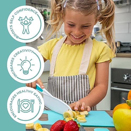 Tovla 3-Piece A21 Kid Safe Knife Set for Cooking