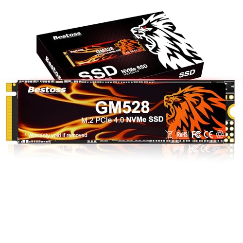 Bestoss 1TB M.2 NVMe PCIe x4 Internal Solid State Drive GM528