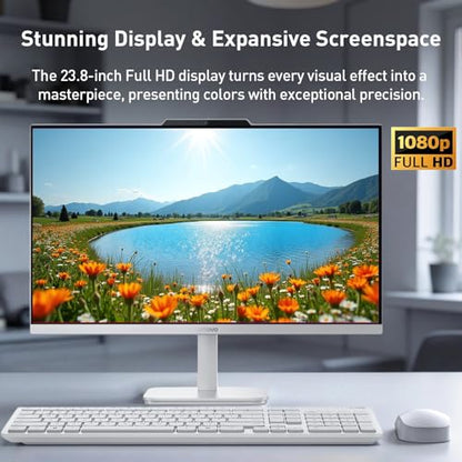 Lenovo 24" A100 Core i3 N305 1080p 60Hz Integrated Desktop