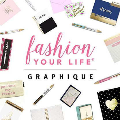 Graphique 6x8 Notepad 150 Sheets Plain Design