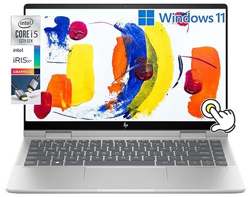 HP 14 inch x360 1920 x 1080 IPS Touchscreen Laptop Intel Core i5-1335U 8GB RAM 512GB SSD