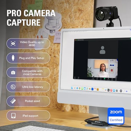 Elgato 20GAM9901 1080p, 4K 60fps USB 3.0 Capture Card