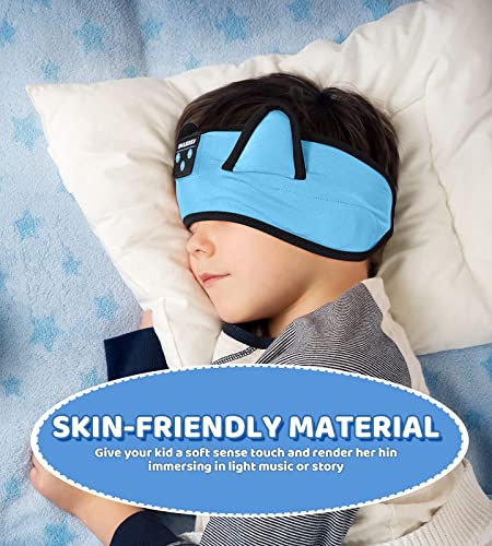 KIDSBAND Kids Headphones KIDS01 Bluetooth 5.2 Adjustable On-Ear Plastic with Wired & Wireless Connectivity