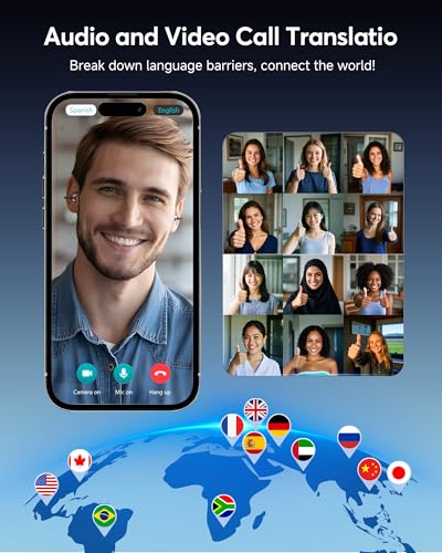 Pviwzux Wireless Earbuds YYK-Q108 AI Translation 198 Languages