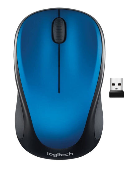 Logitech M317 Wireless Mouse 2-Button Ambidextrous 1000 DPI Optical USB Receiver