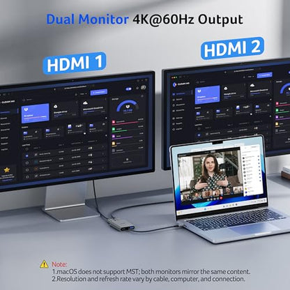 Acer 4-in-1 USB-C Hub ODK540 USB 3.0 HDMI Adapter
