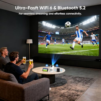 YINCODI Portable Projector X5-ATV 1920x1080 60Hz LCD Projector