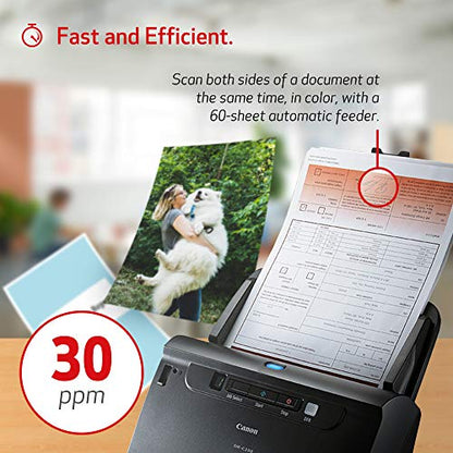 Canon DR-C230 USB Document Scanner, 600 DPI, 19 Watts, 1 Count