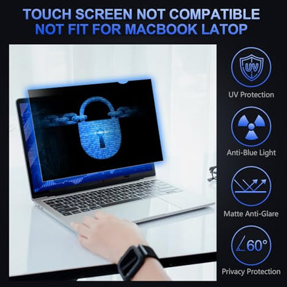 Magicmoon 15.6" Privacy Filter 1920x1080 16:9 Glossy/Matte