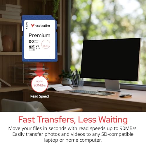 Verbatim 8GB SDHC Memory Card 96318 Class 10 UHS-I V10