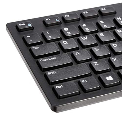 Amazon Basics 105 Key QWERTY Wired Keyboard MD005