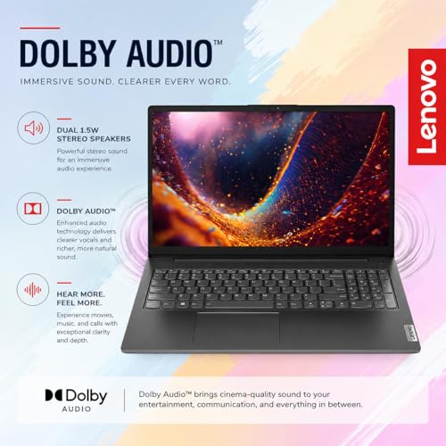 Lenovo 15.6" V15 1080p 4.1GHz Clamshell Business Laptop