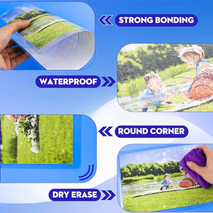 CAREGY 9 x 11.5 Inches Laminating Sheets 200 Pack 3 Mil