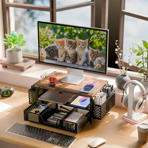 Simple Trending 20 x 10 x 5.8 inches 58593 1 Count Computer Monitor Stand Riser