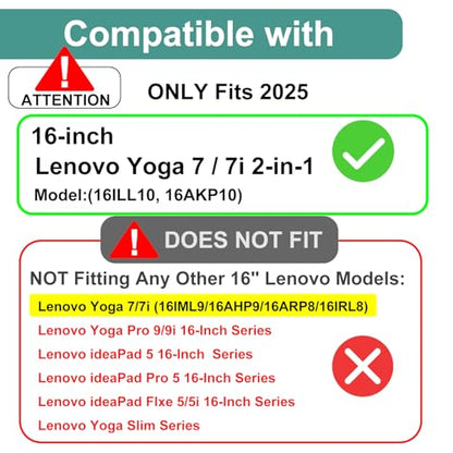 KEANBOLL 16" Lenovo Yoga 7 7i 2-in-1 Touchscreen Screen Protector Anti Glare Matte Scratch Resistant