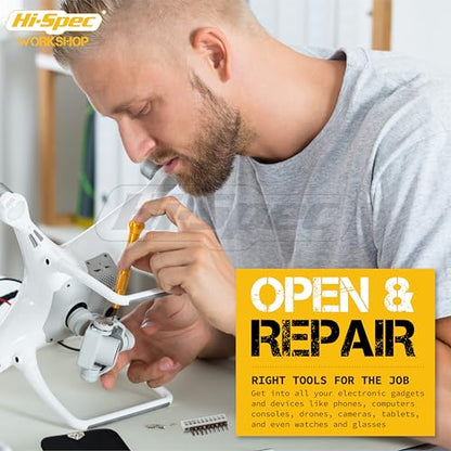 Hi-Spec 39pc Electronics Repair & Opening Tool Kit Set - DT30142Y-AE