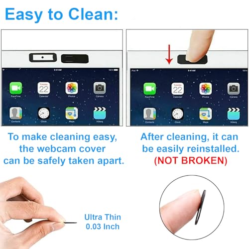 California JOS 0.03 x 0.03 x 0.03 inches 810108863571 Webcam Cover