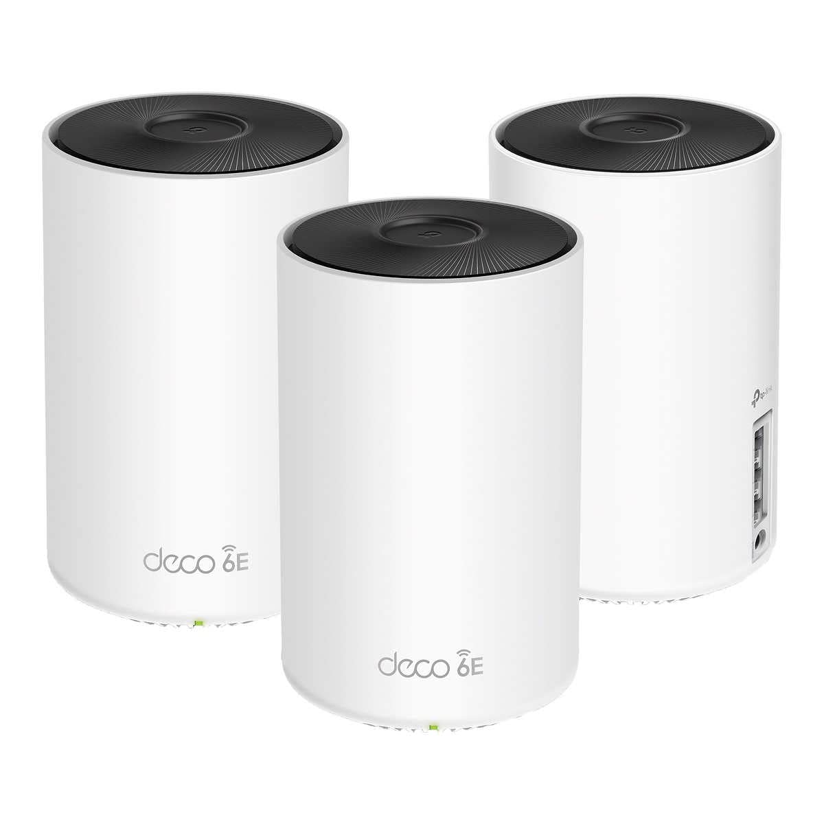 TP-Link 10" x 4" x 12" AXE5300 Tri-Band Wi-Fi 6E Routers, 3-Pack