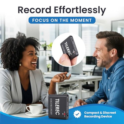 attodigit@l 1.6 Inch TileRec Audio Recorder Digital 64 GB MP3 USB 3.1
