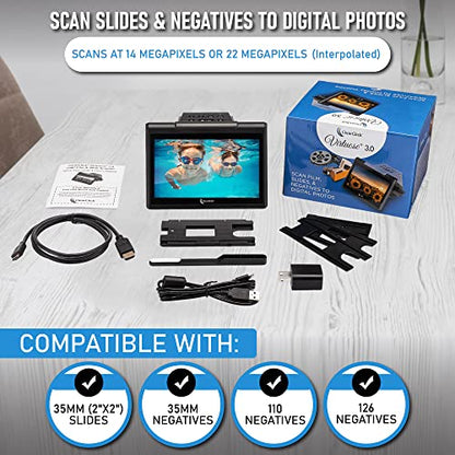 ClearClick 7 Inch Virtuoso 3.0 USB Slide and Negative Scanner 22 MegaPixels