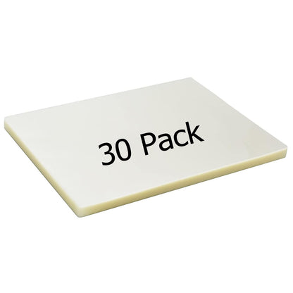 PAPRMA 5 Mil Thermal Laminating Sheets 30 Count 9" x 11.5" for 8.5" x 11" Documents