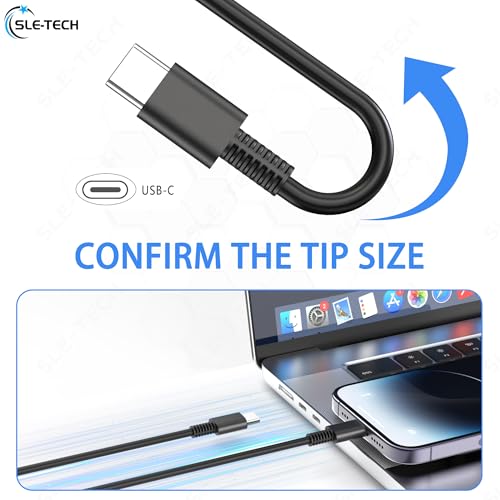 SLE-TECH 65W USB Type C Laptop Charger SM65CL-01 AC Adapter