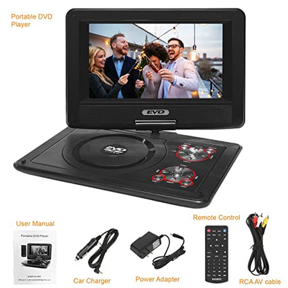 SQQBZZ 9.5 Inch PD-9806 800x480 Portable DVD Player