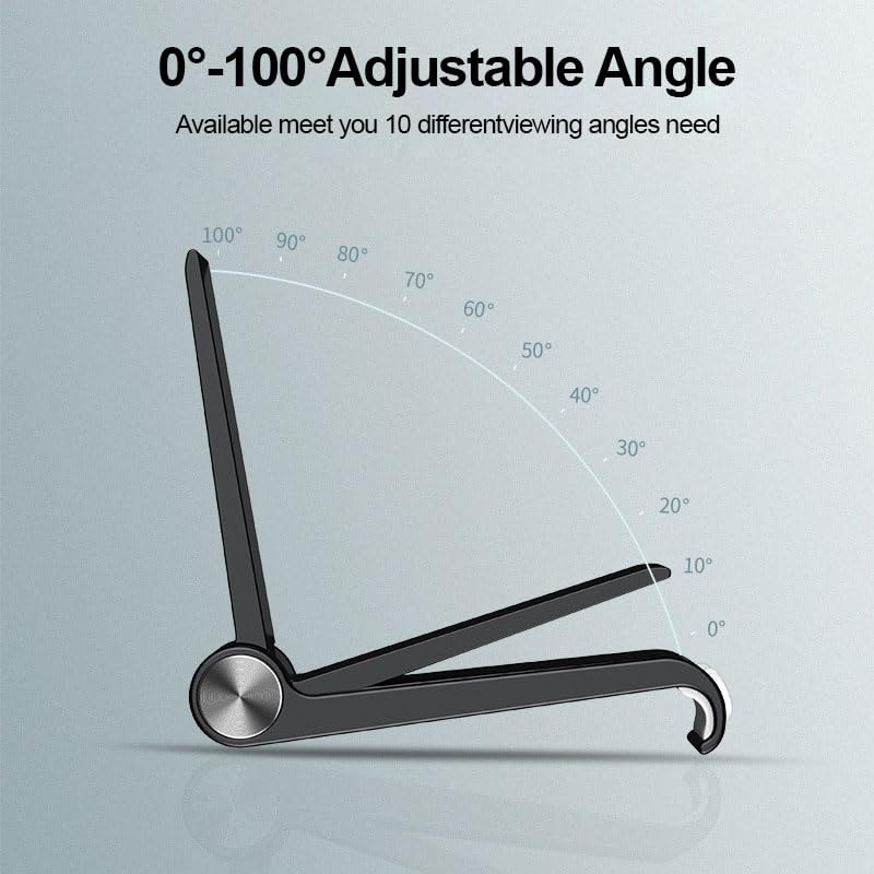 Tablet Stand Holder Adjustable Foldable for iPad and Smartphones
