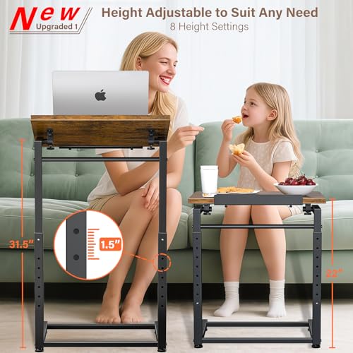 Dataroad Selead 12x16.3x31.5 inches BZ003 Tray Table Indoor Brown
