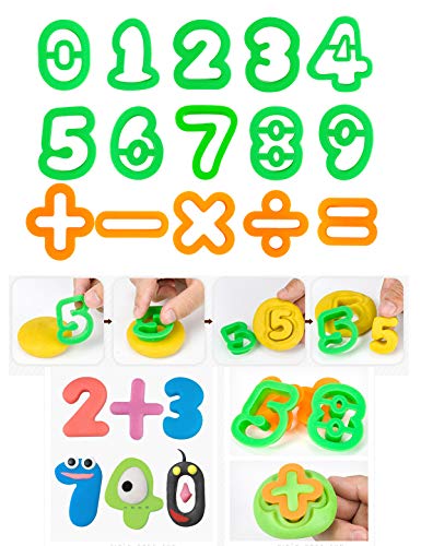 Pecopcock 41PCS PE1400110-41PCS Plasticine Educational Playset