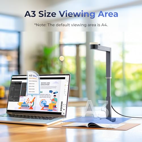 CZUR 12MP FC001 Document Camera Automatic Black