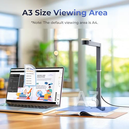 CZUR 12MP FC001 Document Camera Automatic Black